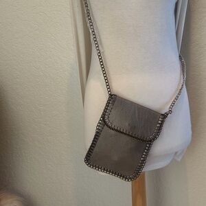 Stylish PewterCrossbody Bag